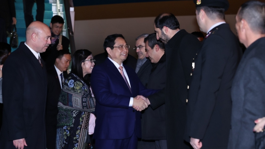 PM Pham Minh Chinh arrives in Ankara for Turkey visit